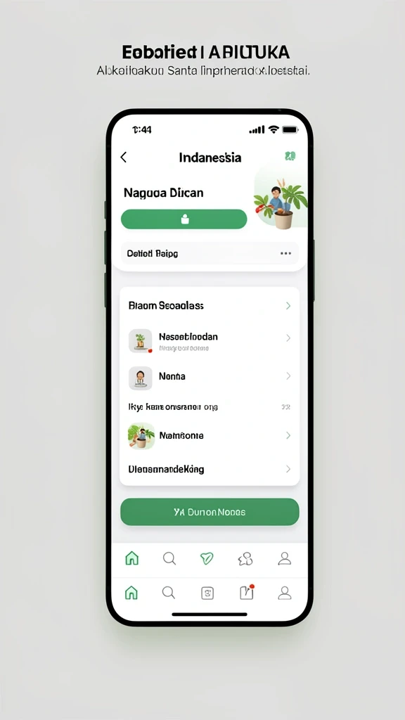 Menu pengaturan yang lengkap dan mudah diakses.