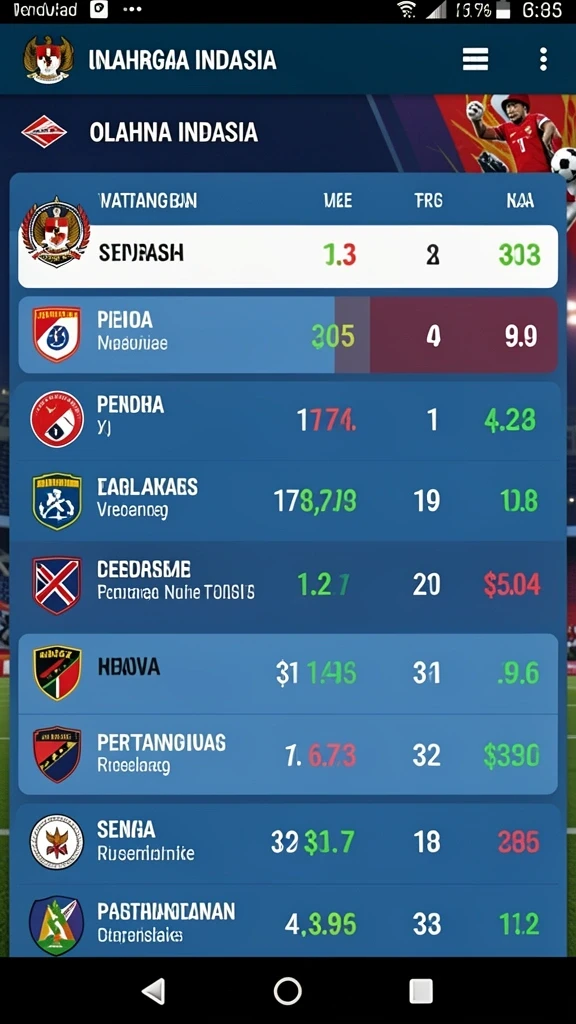 Screenshot menampilkan variasi permainan slot yang menarik.