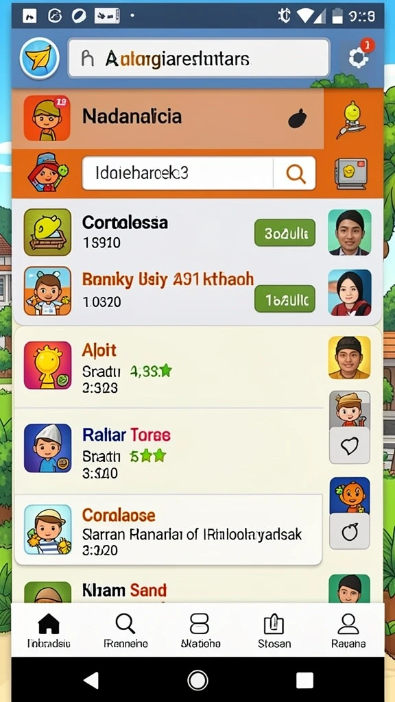 Screenshot aksi seru saat bermain multiplayer.