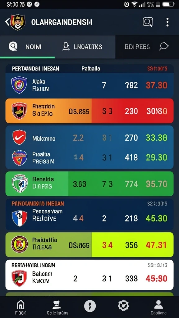 Tampilan antarmuka yang intuitif dan menarik.
