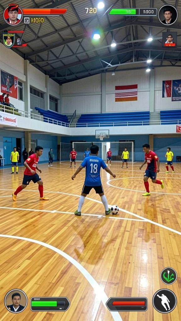 Fitur multiplayer untuk bersaing dengan teman-teman.