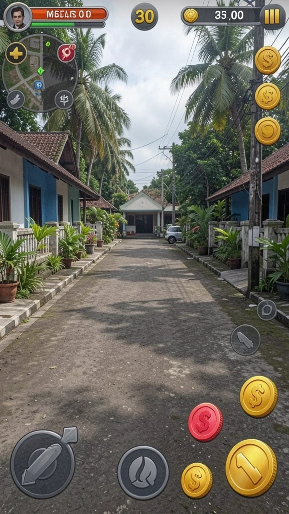 Tangkapan layar ketiga menampilkan berbagai karakter yang dapat direkrut dalam permainan.