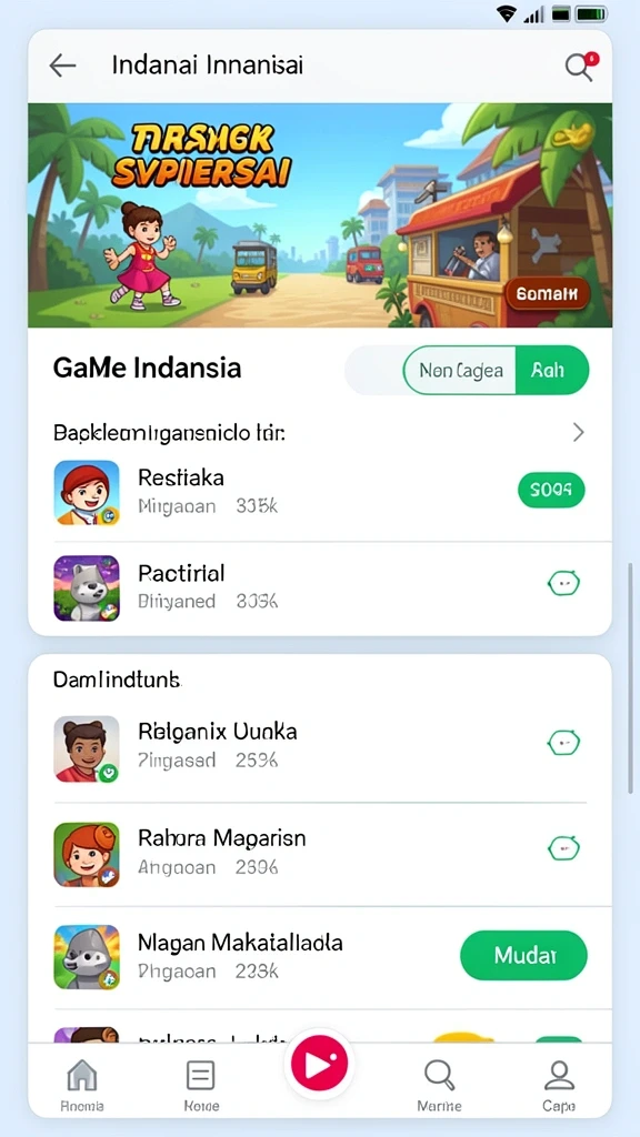 Beragam fitur menarik yang terus diperbarui.
