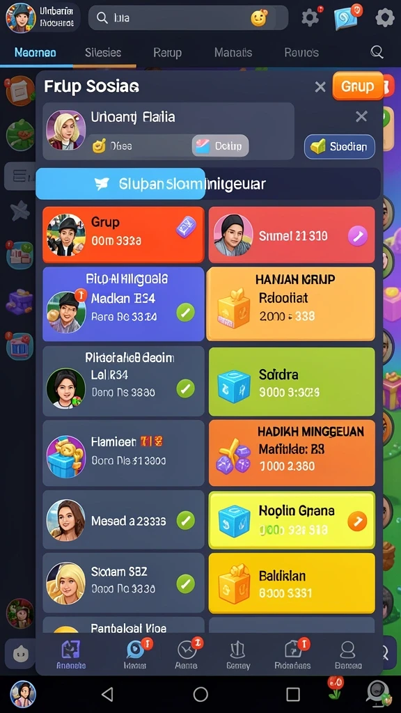 Tampilan antarmuka yang menarik dan mudah dipahami.