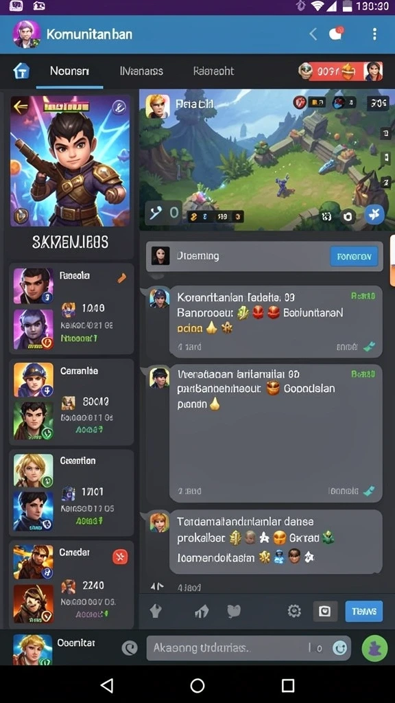 Mode multiplayer yang seru untuk bersaing dengan teman.