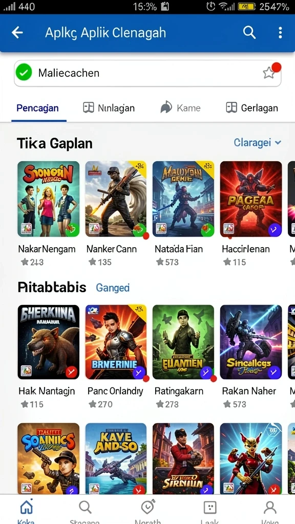 Tampilan antarmuka yang ramah pengguna.