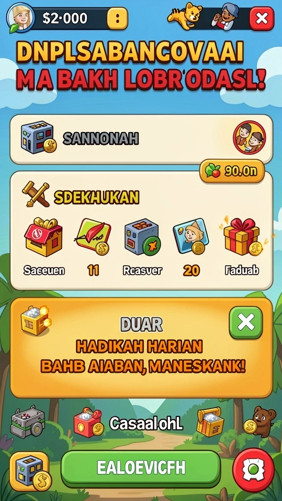 Screenshot menampilkan grafik yang tajam dan detail dunia dalam game.