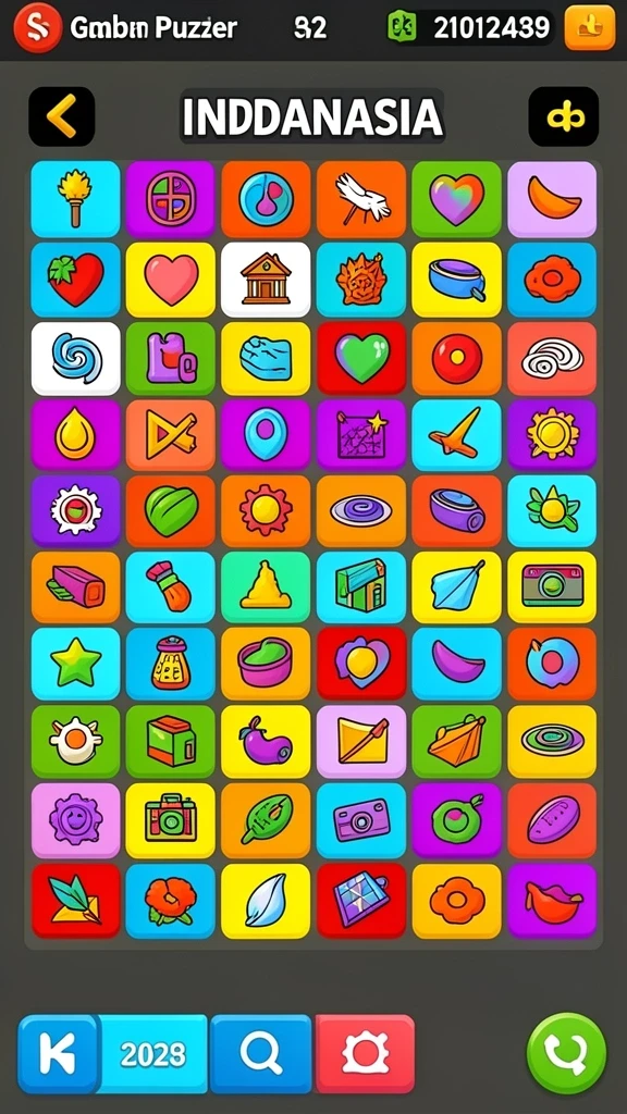 Tampilan utama game BRUTAL77 yang memukau.