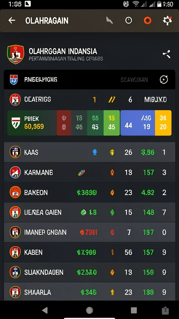 Tampilan karakter yang epik dan menarik.