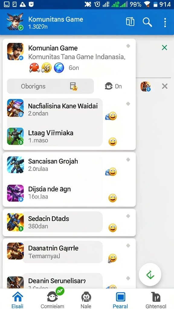 Komunitas aktif untuk berbagi strategi dan tips.
