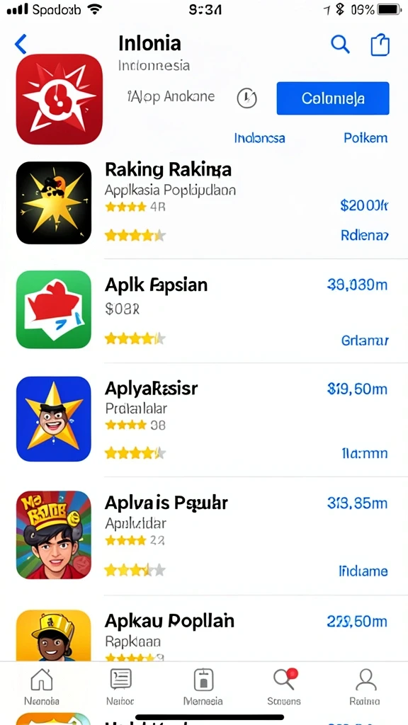 Sistem leaderboard yang menantang untuk bersaing.