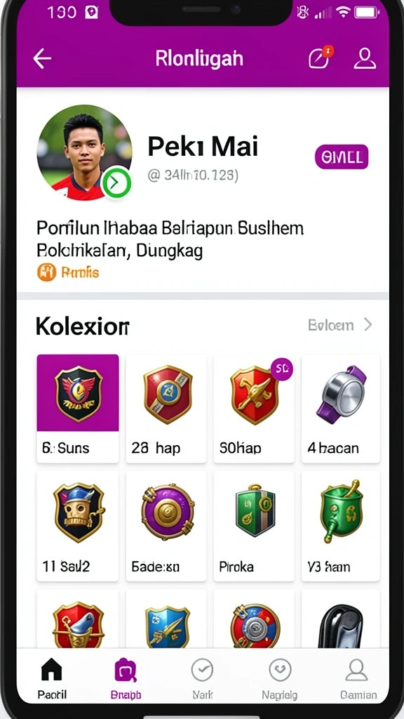 Tampilan aplikasi yang menarik dan mudah digunakan.
