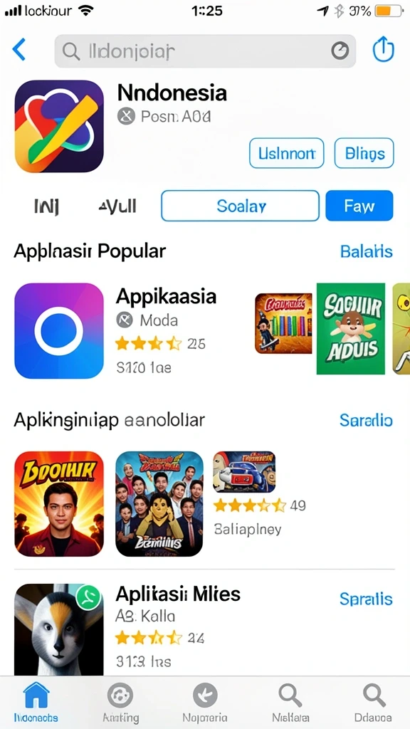 Tampilan antarmuka yang menarik dan user-friendly.