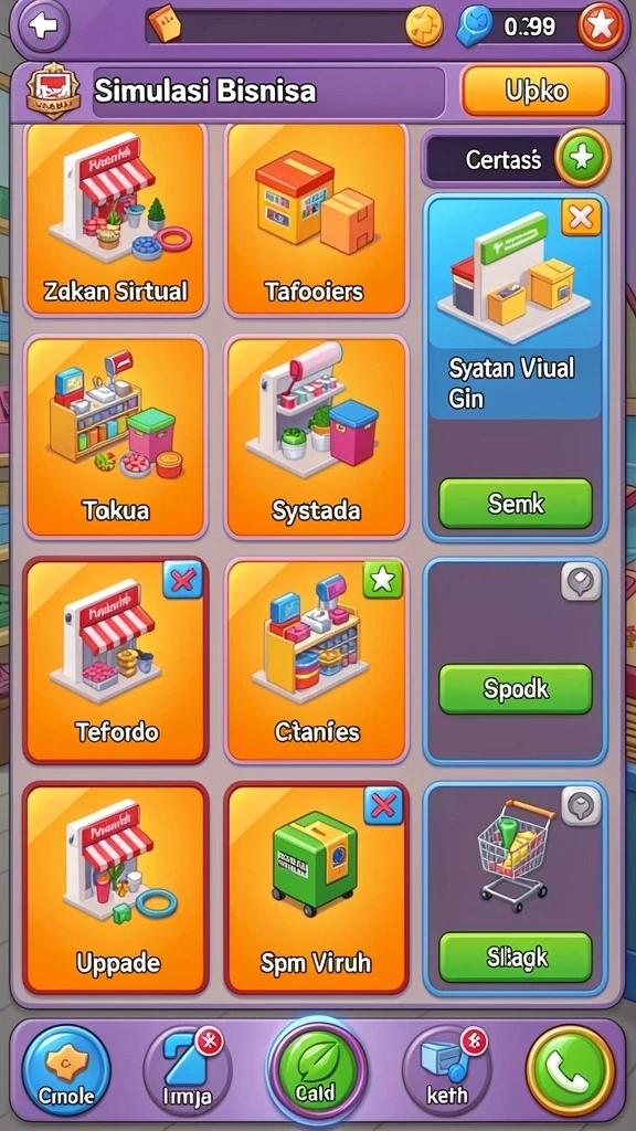 Screenshot kedua menampilkan pertarungan epik melawan monster besar.