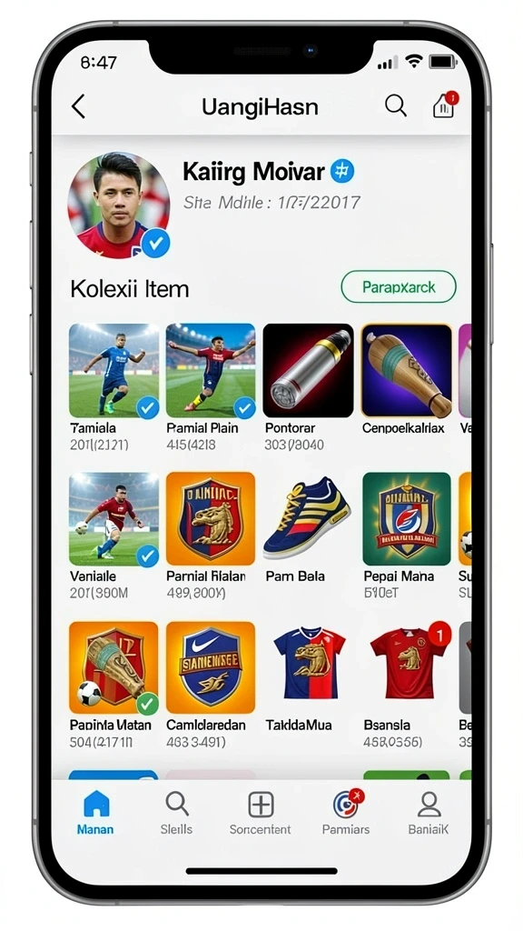 Tampilan awal interaktif H89 yang menarik.