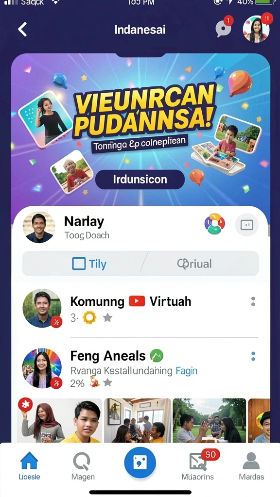 Tantangan teka-teki yang mengasah kreativitas Anda.