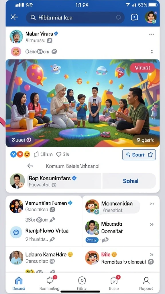 Sistem reward yang menarik dan beragam item untuk disesuaikan.