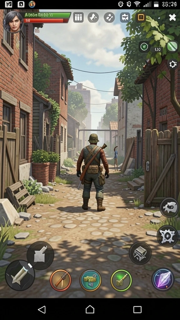 Tangkapan layar gameplay dengan aksi seru dalam game.