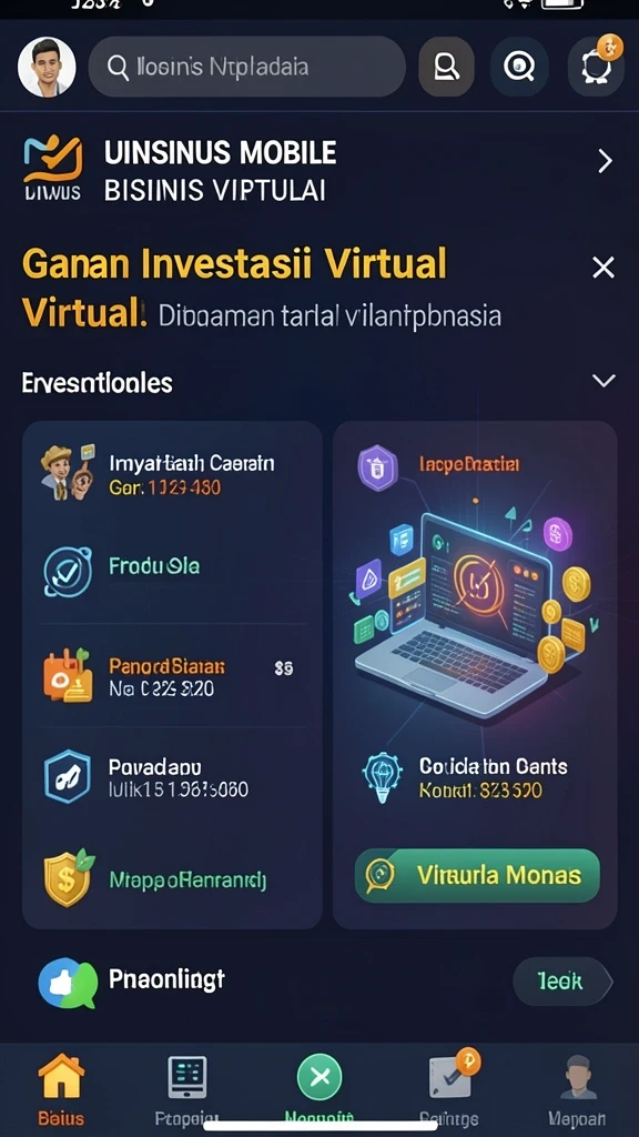 Tampilan antarmuka yang menarik dan mudah digunakan.