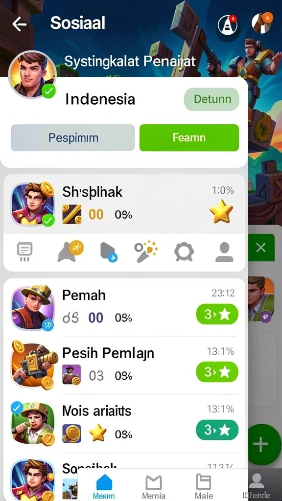 Bergabung dalam misi seru bersama teman-teman.