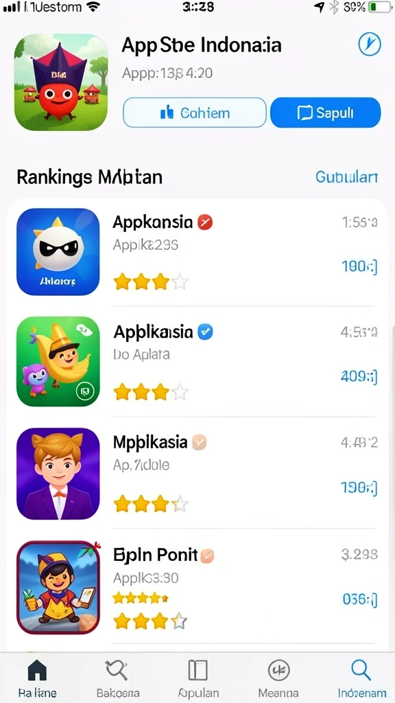 Tangkapan layar menunjukkan petualangan epik di level pertama.