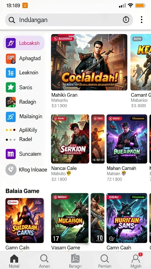 Tangkapan layar petualangan seru dalam LETSTHOR.