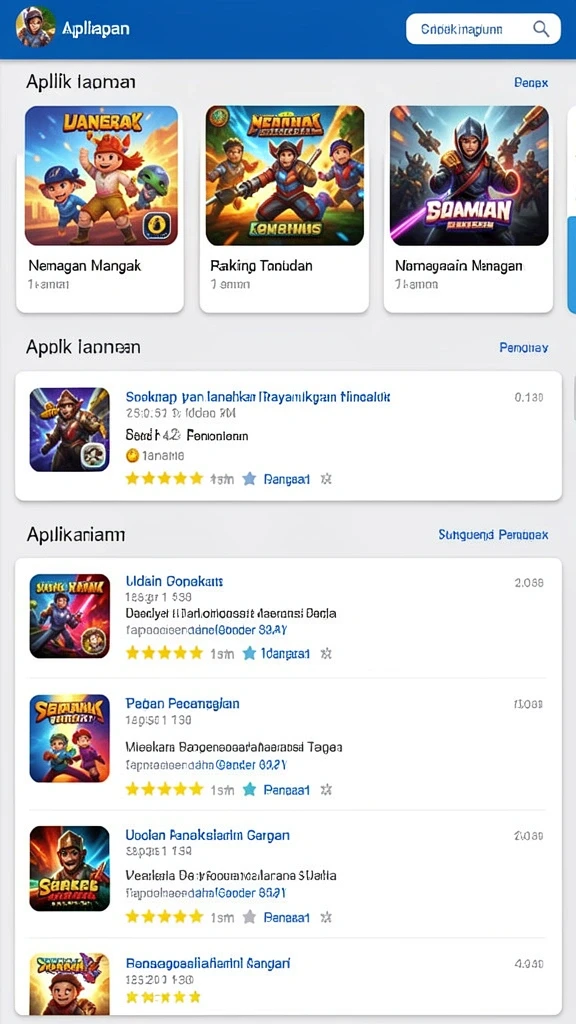 Mode multiplayer yang seru untuk bersaing.