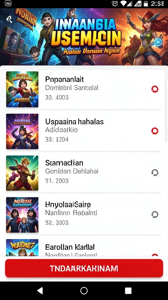 Fitur notifikasi real-time hasil togel.