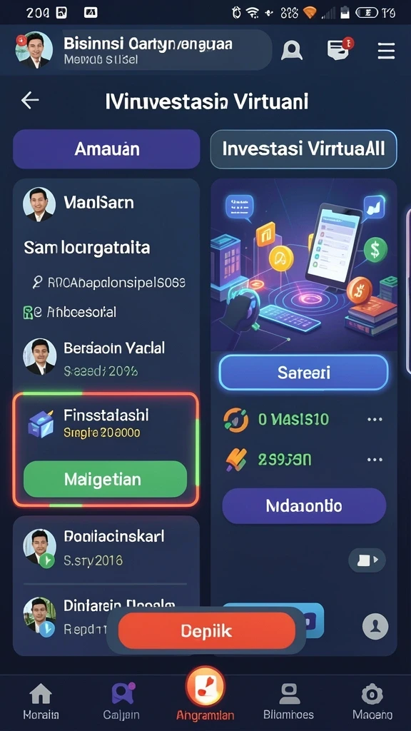 Berbagai permainan menarik tersedia dalam satu aplikasi.