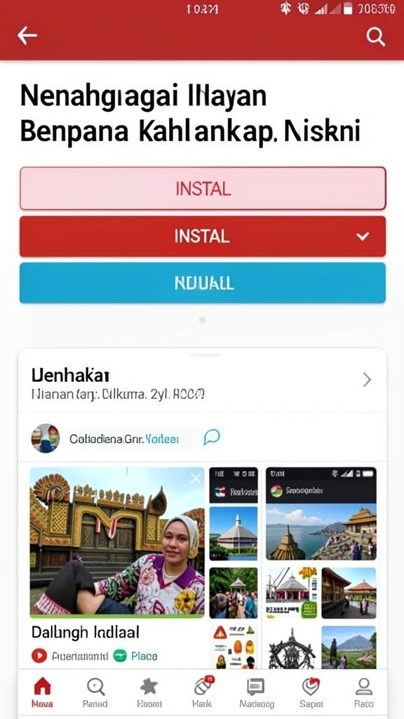 Tampilan grafis yang memukau dan penuh warna.
