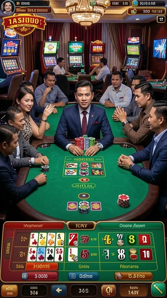 Pemandangan menakjubkan dari dunia REZEGO.