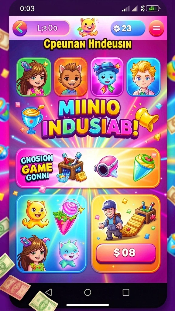 Tangkapan layar menunjukkan pertarungan menarik di RPGAME.