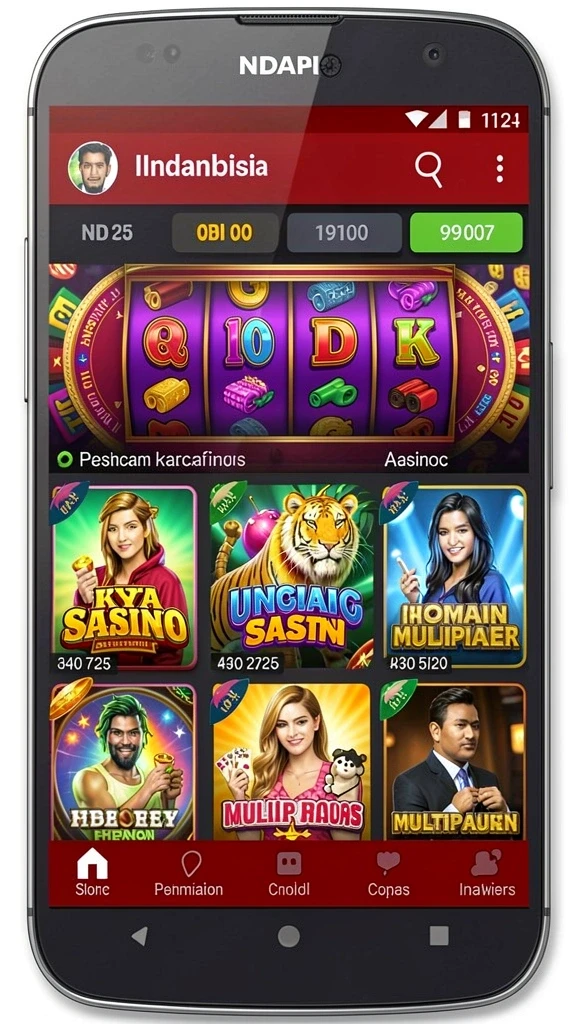 Grafis menawan dari karakter utama dalam RPGAME.