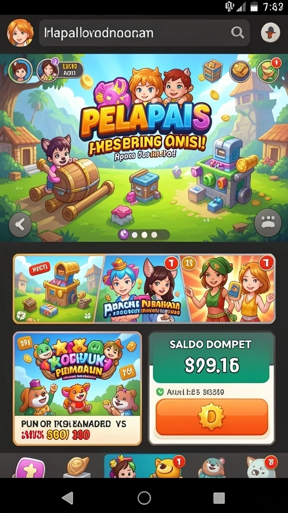 Sistem reward yang menarik untuk tiap misi yang diselesaikan.