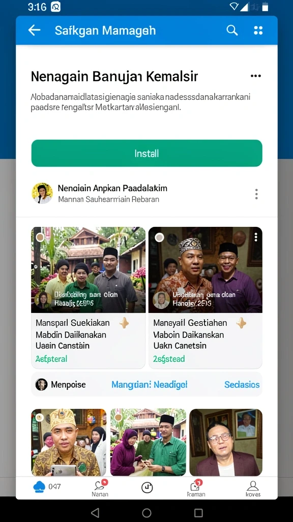 Kompetisi seru dengan pemain dari seluruh Indonesia.