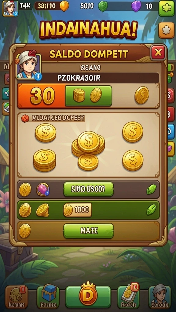 Tampilan utama aplikasi TOTO1000 yang menarik dan user-friendly.