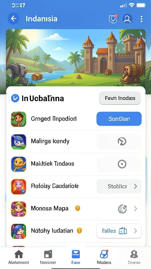 Tampilan antarmuka yang menarik dan modern.