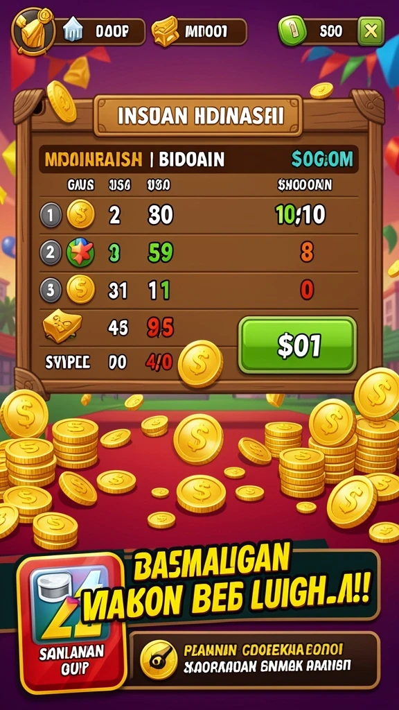 Tampilan awal game WONGTOTO yang menarik.