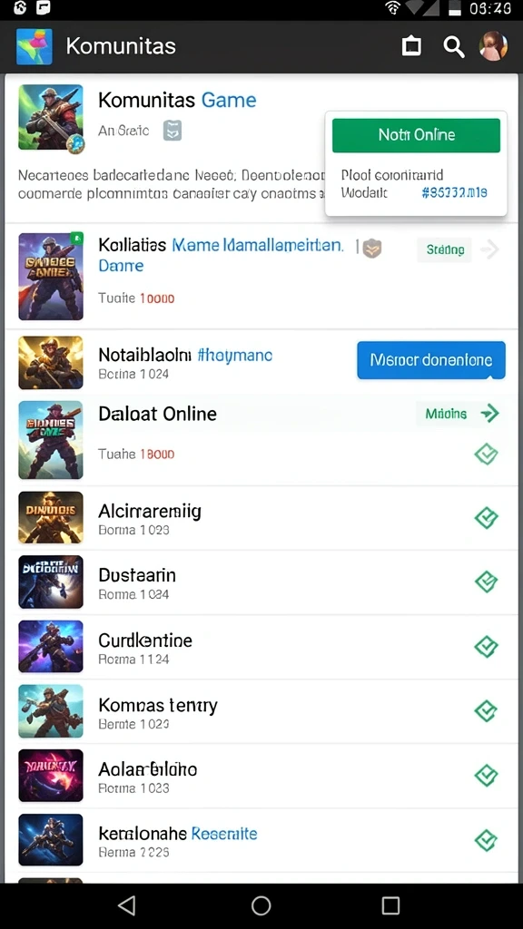 Interaksi komunitas di WONGTOTO yang seru.