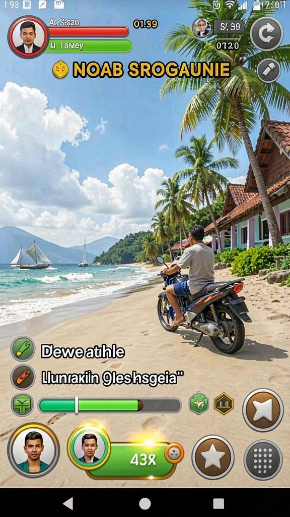Tampilan antarmuka Y89 yang intuitif dan mudah dinavigasi.
